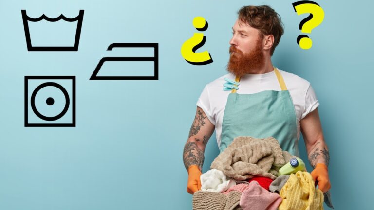 Descubre el enigma: símbolos de lavado en la ropa