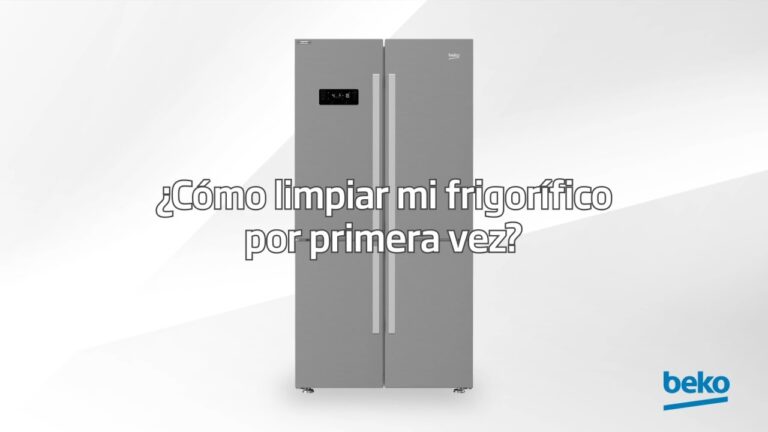 Descubre cómo limpiar tu frigorífico nuevo en pocos pasos