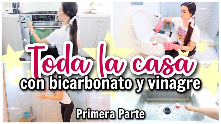 Descubre las proporciones exactas de vinagre y bicarbonato para una limpieza eficaz en casa.