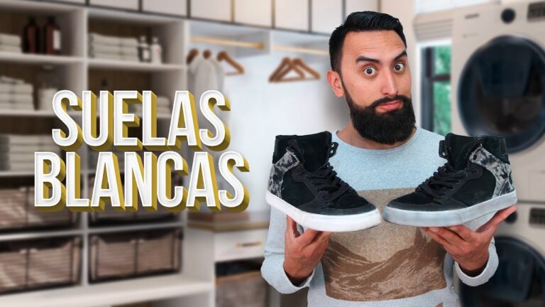 Aprende a limpiar tus tenis: tips para suelas blancas